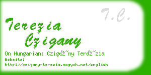 terezia czigany business card